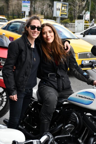 Harley ve Davidson'un ruhu İstanbul Boğazı’nda