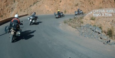 Motosikletle Sahra Çölü'nde