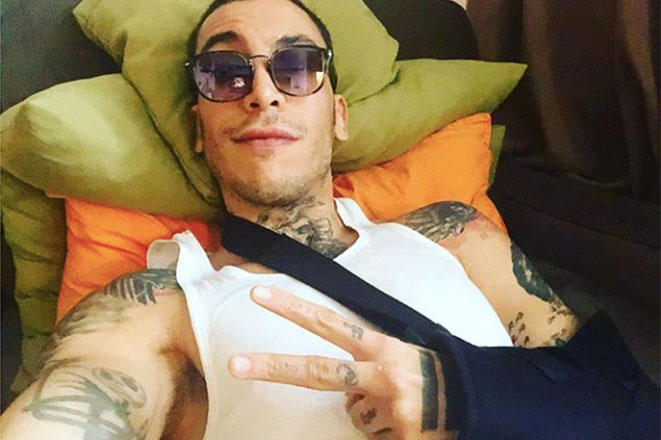 Can Bonomo kaza geçirdi, “#motorlarıfarkedin” yazdı