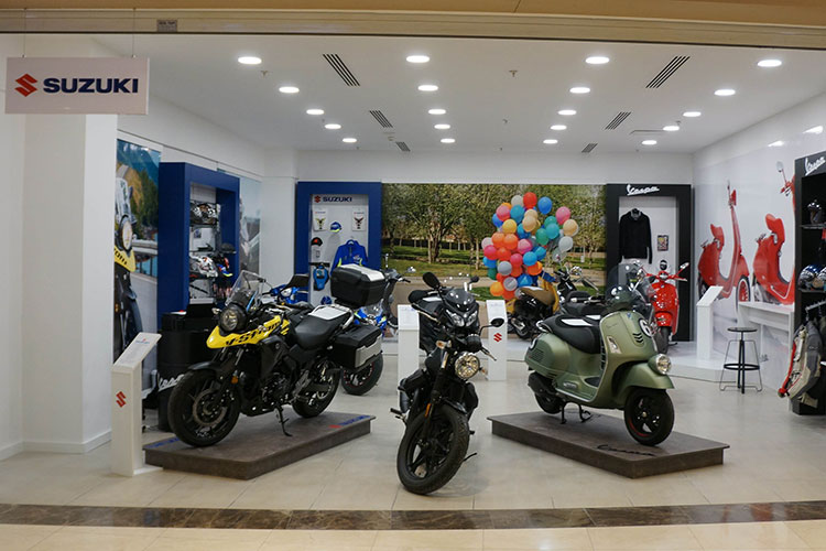Suzuki ve Vespa’dan Trump AVM’de ortak Showroom
