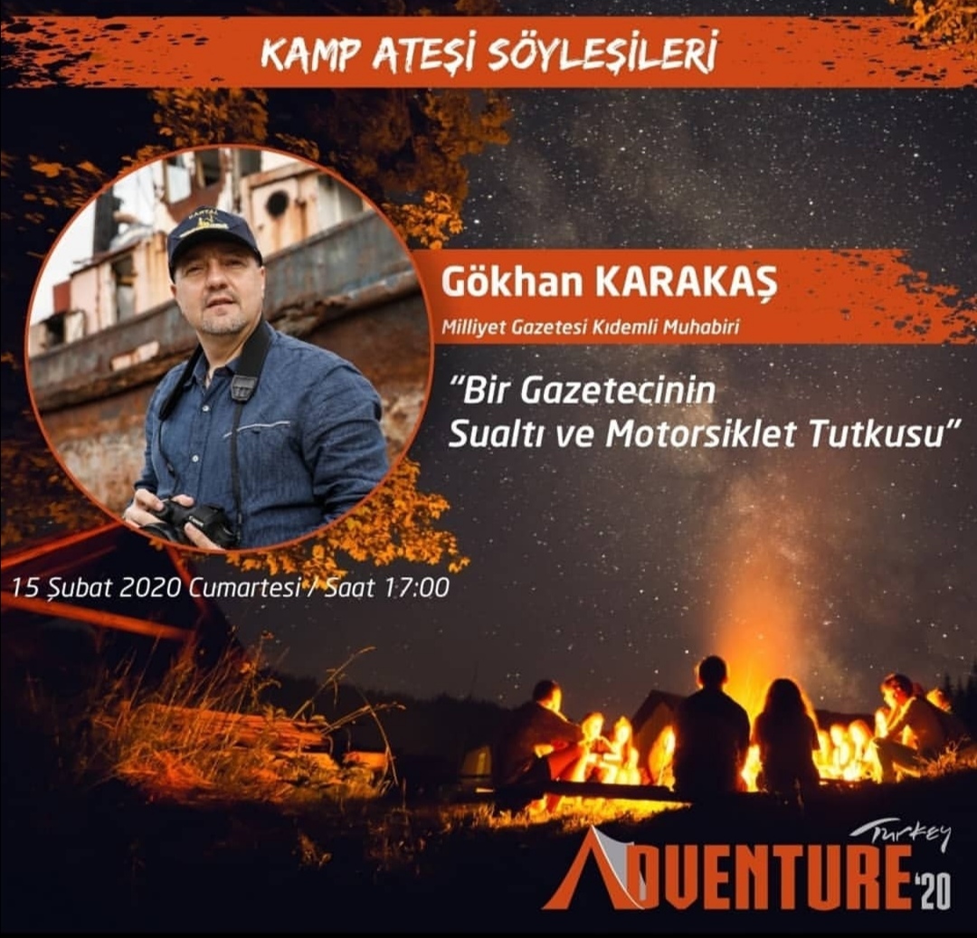 Bir gazetecinin keşif ve motosiklet sevdası
