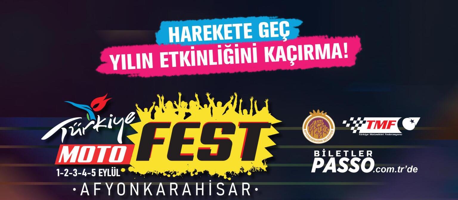 TÜRKİYE MOTOFEST’TE 5 GÜNDE 9 KONSER