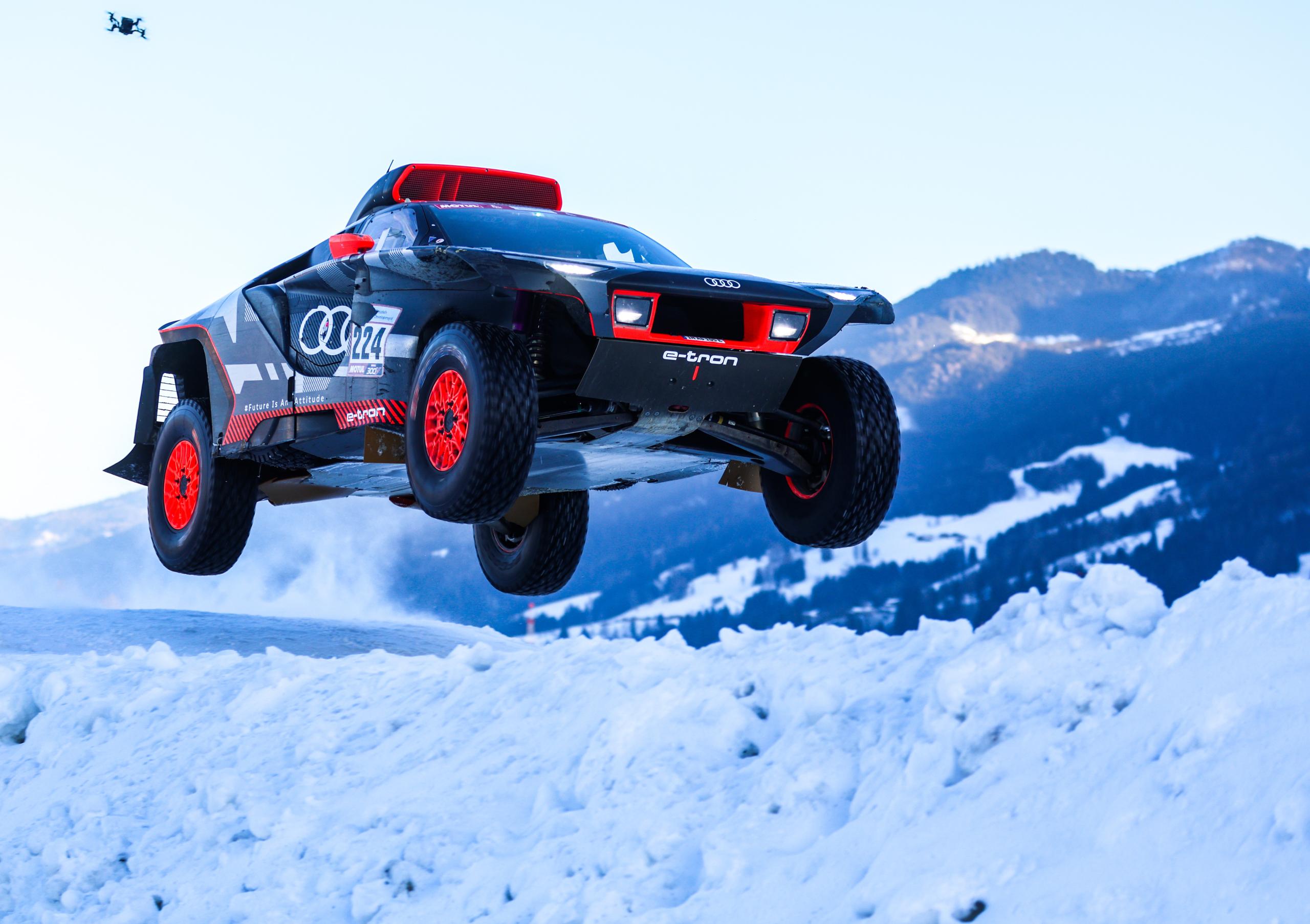 Ken Block, Audi RS Q e-tron’u kullandı