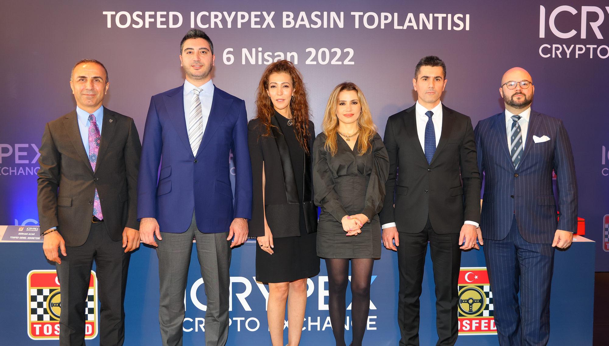 ICRYPEX, TOSFED Ana Sponsoru Oldu