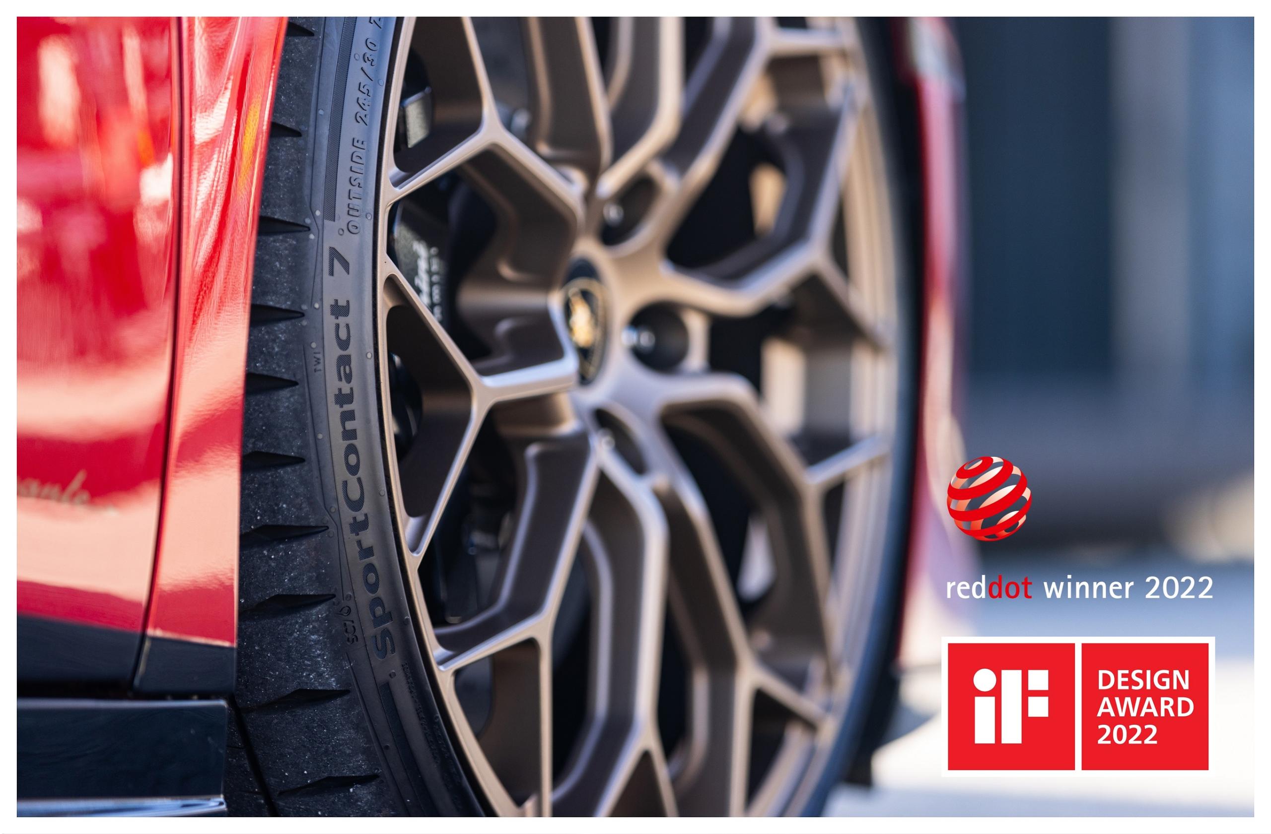 Continental SportContact 7’ye Red Dot ve iF Tasarım Ödülü!