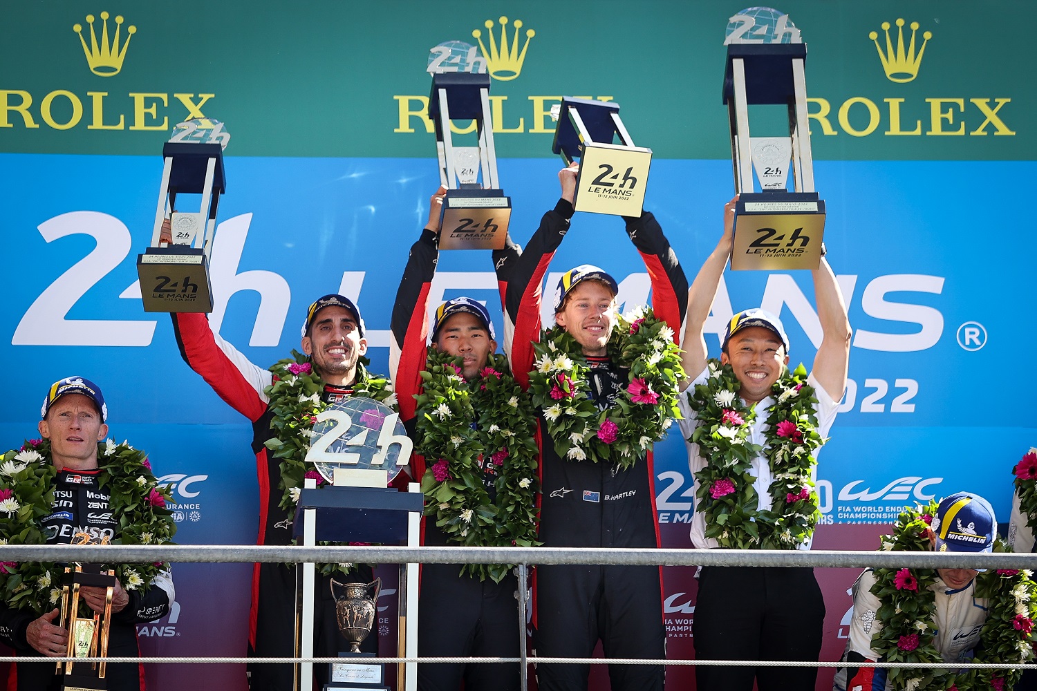 Toyota Le Mans 24 Saat’te Arka Arkaya Beşinci Zaferini Kazandı