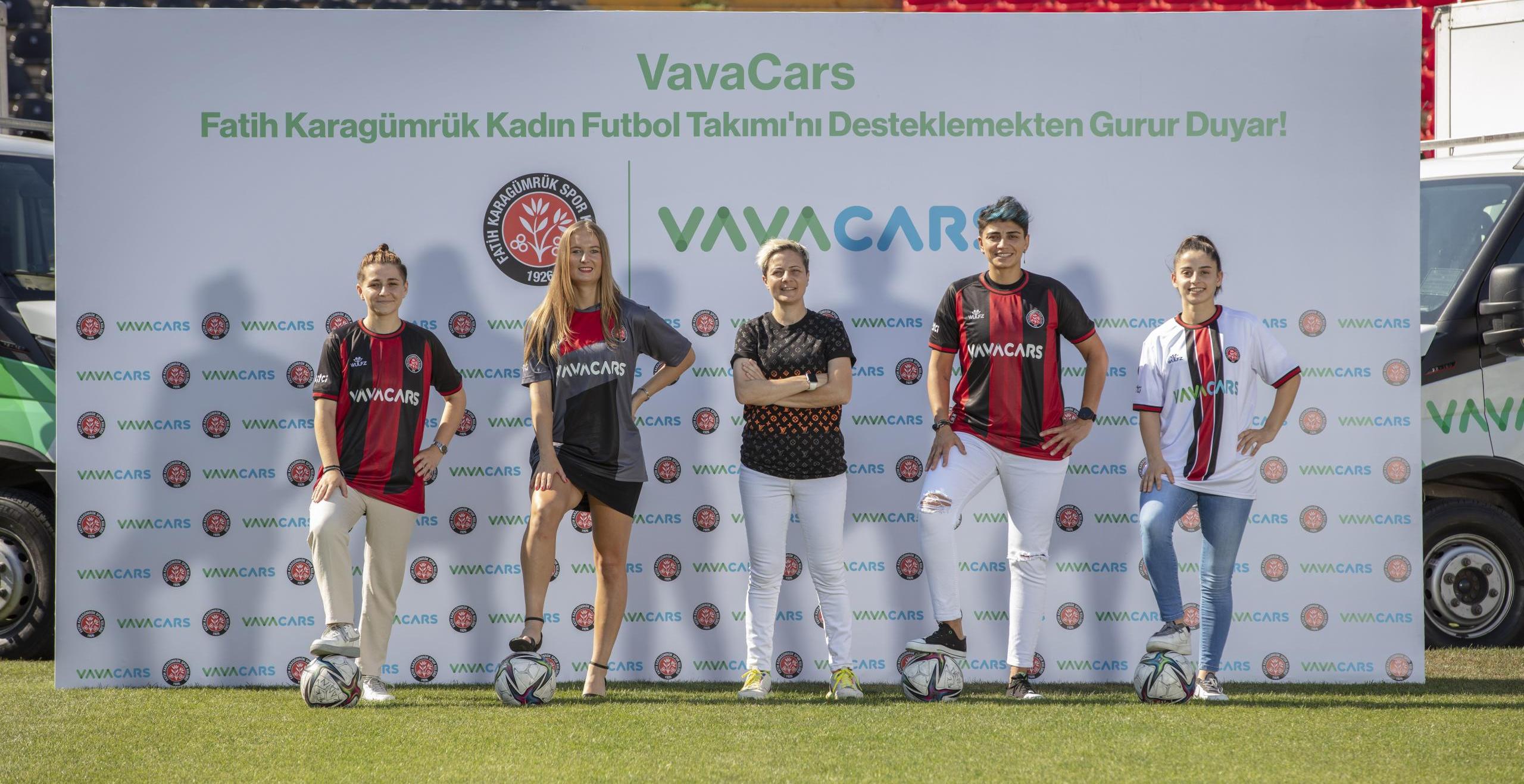 VavaCars’tan Türk Kadın Futboluna Destek