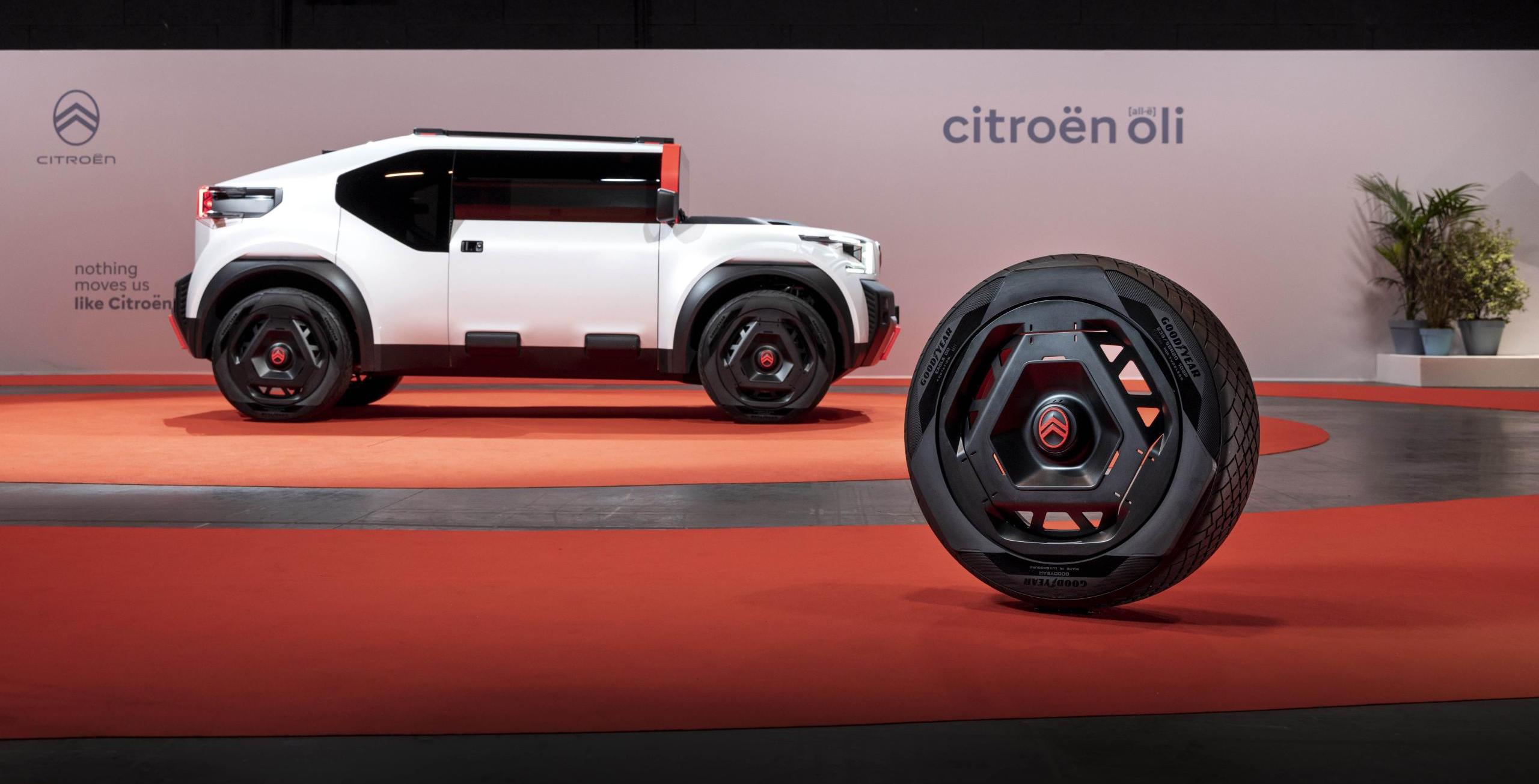 GOODYEAR, CITROËN OLI İLE EAGLE GO KONSEPT LASTİĞİNİ GÖRÜCÜYE ÇIKARIYOR