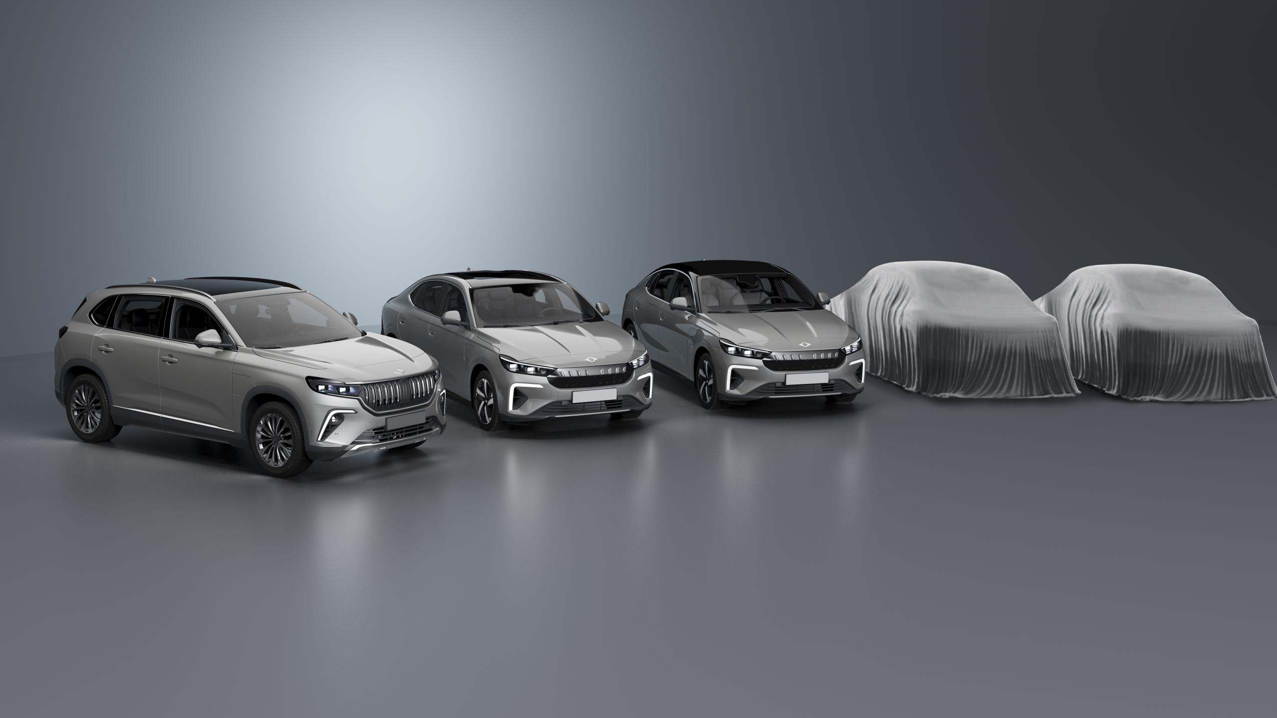 Togg, C-Sedan ve C-X Coupé Modelleri Görücüye Çıktı
