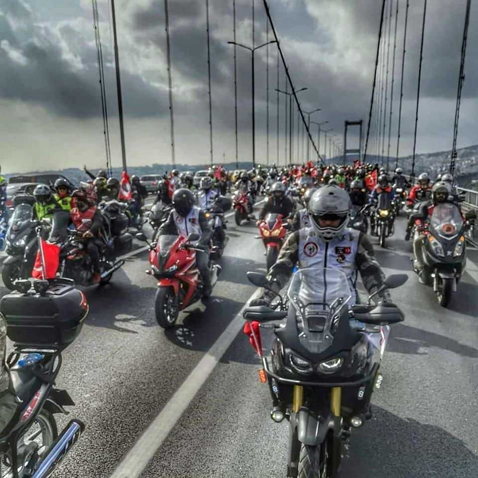 CUMHURİYET COŞKUSU MOTOSİKLET TUTKUSUYLA BİRLEŞTİ