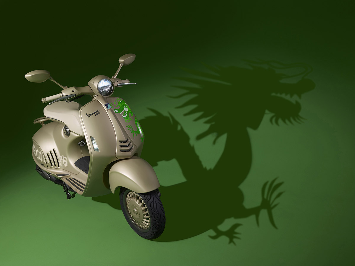 ÇİN TAKVİMİNDEKİ EJDERHA VESPA 946 DRAGON OLDU