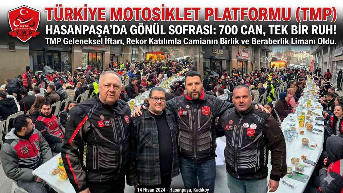 MOTOSİKLET SADECE SÜRMEK DEĞİLDİR DEDİRTEN İFTAR