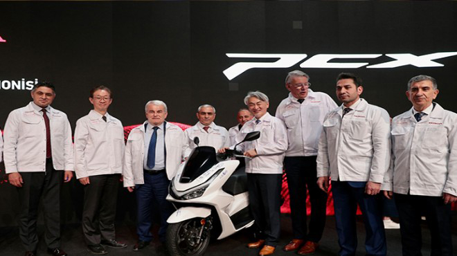 HONDA TÜRKİYE’DE ÜRETİME PCX İLE DÖNDÜ